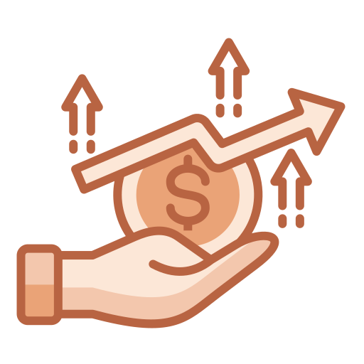 revenu Icône gratuit