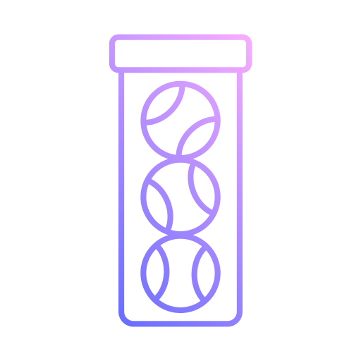 pelotas de tenis icono gratis