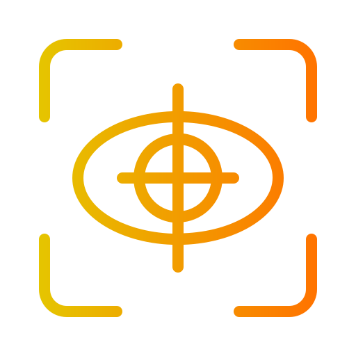 rastreamento ocular grátis ícone