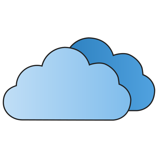 nube nublada icono gratis