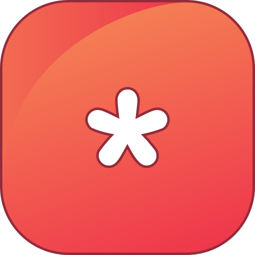 asterisco icono gratis