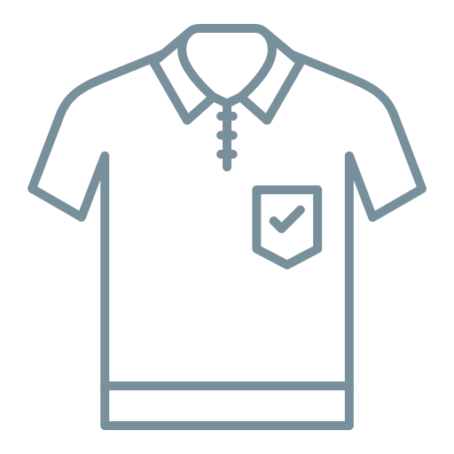 camisa polo icono gratis