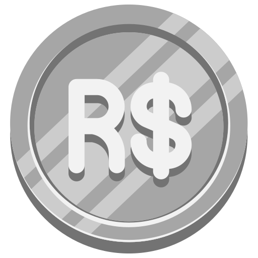 real brasileño icono gratis