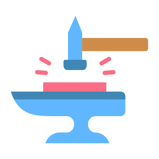 travail des métaux Icône gratuit