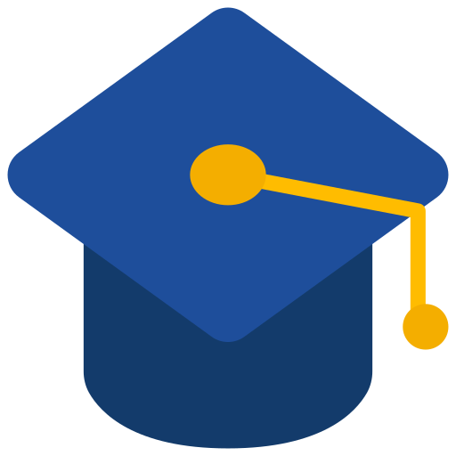 chapéu de formatura grátis ícone