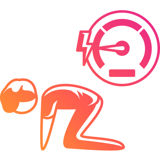 Fatigue free icon Fatigue free icon