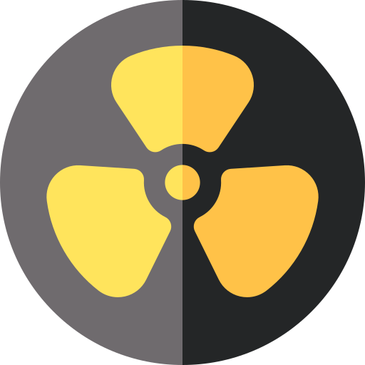 Nuclear - Free signs icons