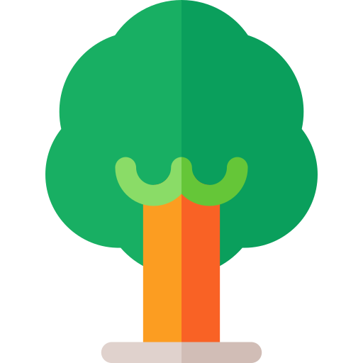 Tree Basic Rounded Flat icon