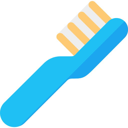 Toothbrush Basic Rounded Flat icon