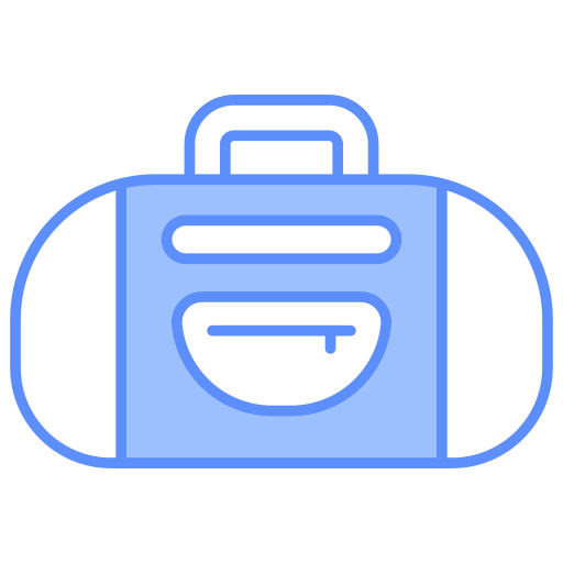 bolsa de deporte icono gratis