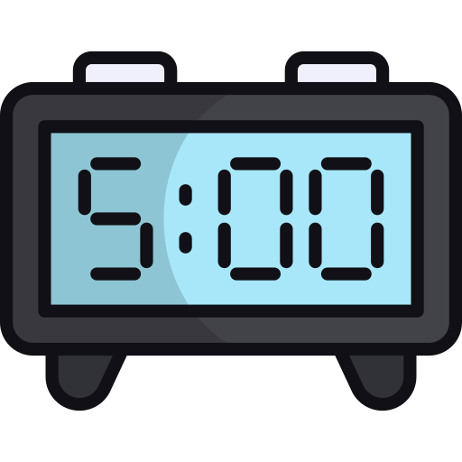 alarma digital icono gratis