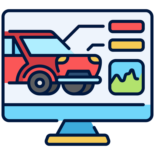 maquina de diagnostico icono gratis