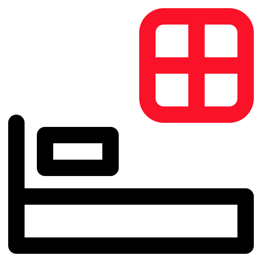 Bed free icon