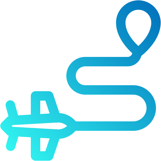Flight direction free icon