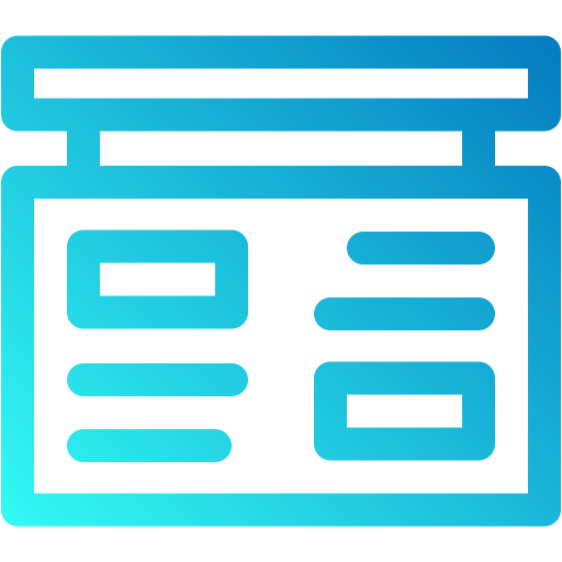 Flight information free icon