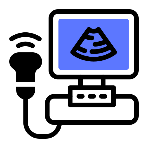 Ultrasonography free icon