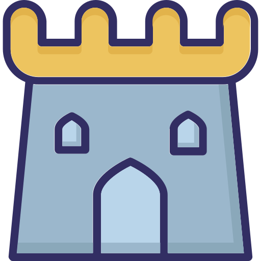 castillo icono gratis