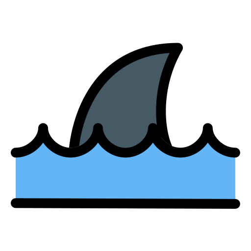 Shark free icon