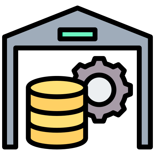 almacenamiento de datos icono gratis