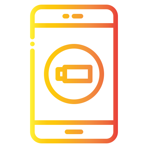 batería baja icono gratis