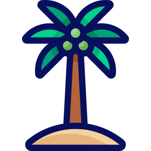 Palm tree free icon