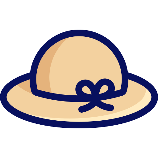 sombrero para el sol icono gratis