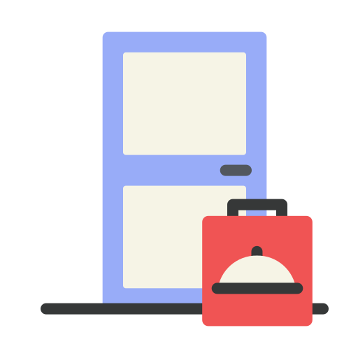 Home delivery free icon