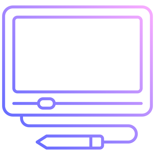 tableta de dibujo icono gratis