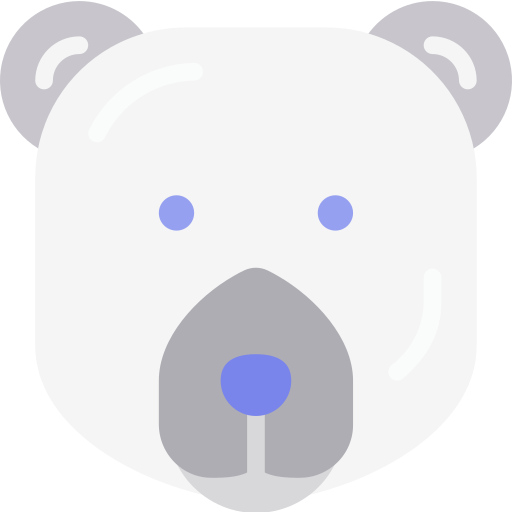 Oso polar icono gratis