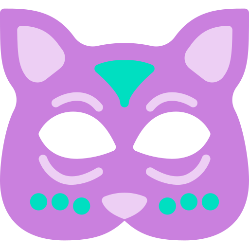 Cat mask Berkahicon Flat icon