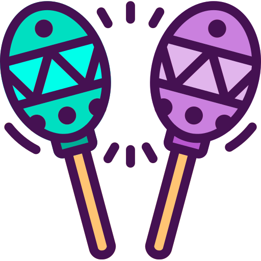 Maracas icono gratis