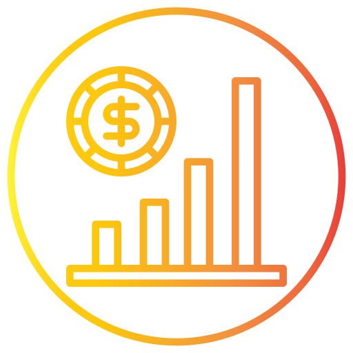 ganancia icono gratis