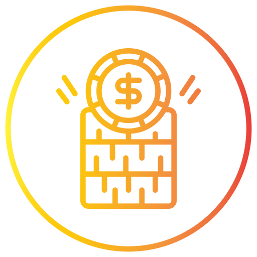 ganancia icono gratis