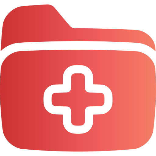 carpeta medica icono gratis