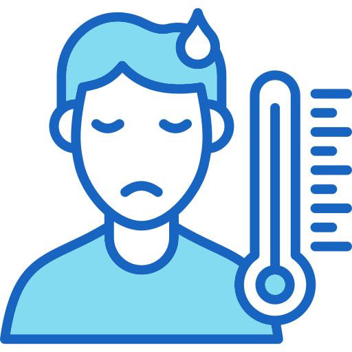 temperatura corporal icono gratis