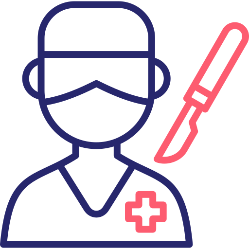 cirugía icono gratis