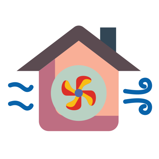 냉난방 시설 무료 아이콘