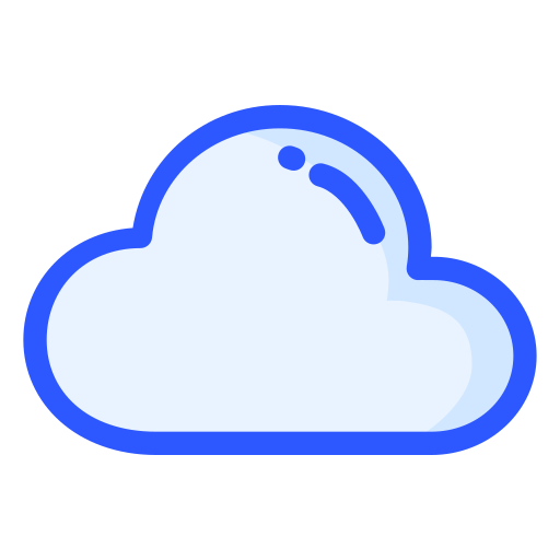 nubes del cielo icono gratis