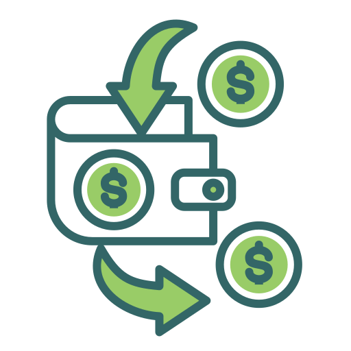 Debt free icon