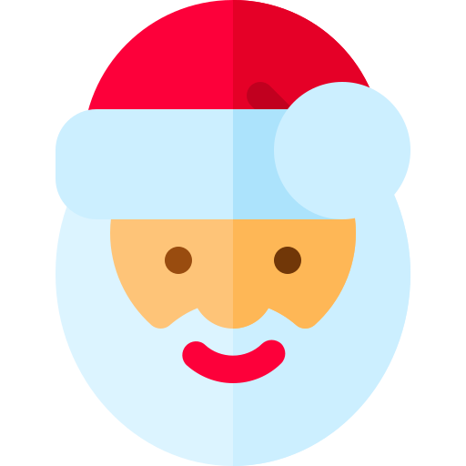 sombrero de papá noel icono gratis