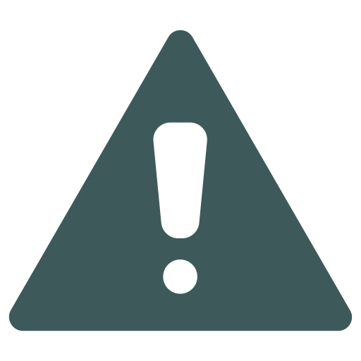 Warning free icon Warning free icon