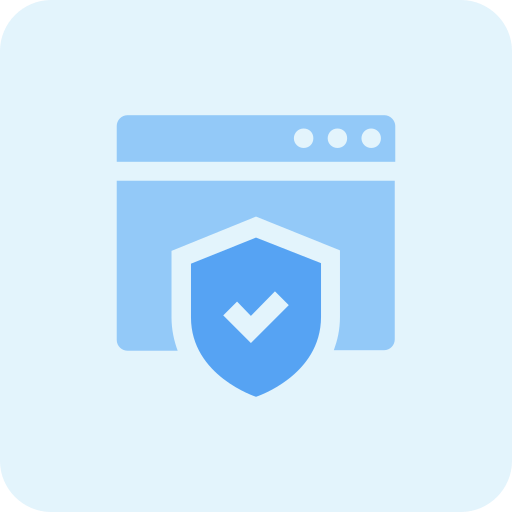 aplicación de seguridad icono gratis