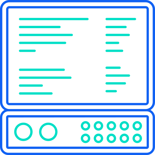 dispositivo de ecg icono gratis