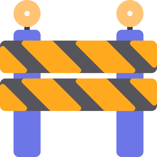 Barrier - Free signs icons