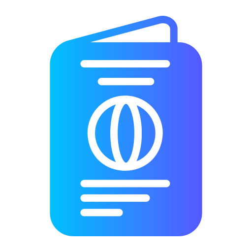 pasaporte icono gratis