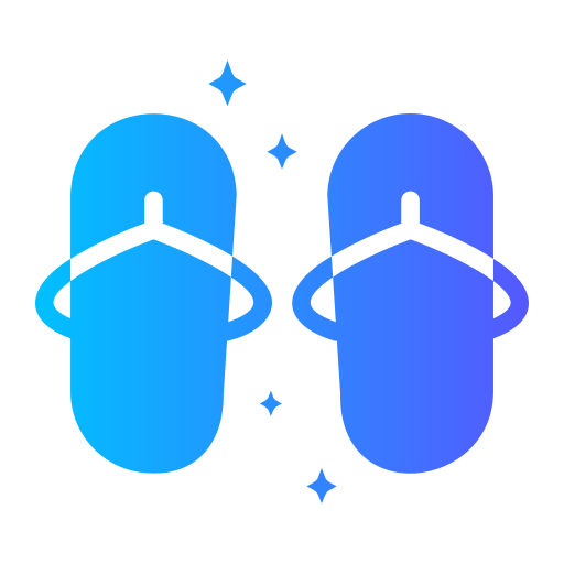 sandalias icono gratis