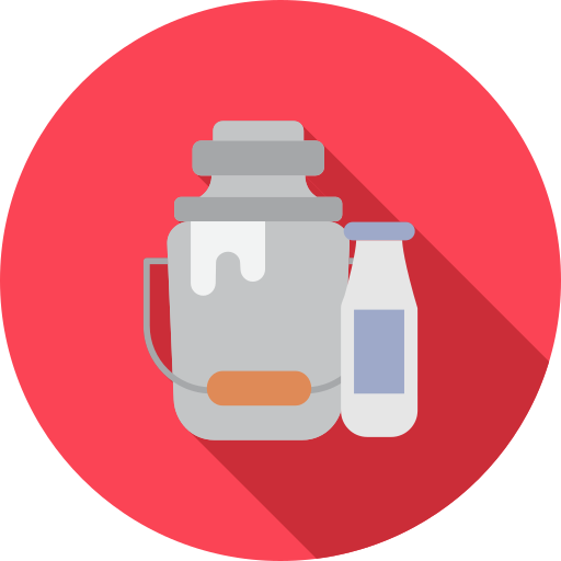 leche icono gratis