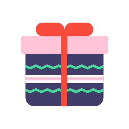 caja de regalo icono gratis