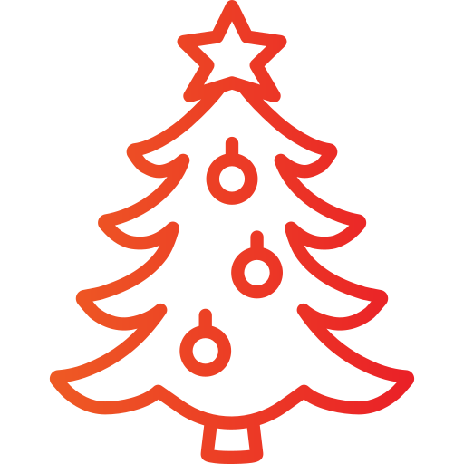 árbol de navidad icono gratis