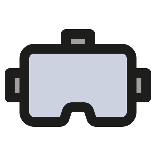 gafas de realidad virtual icono gratis